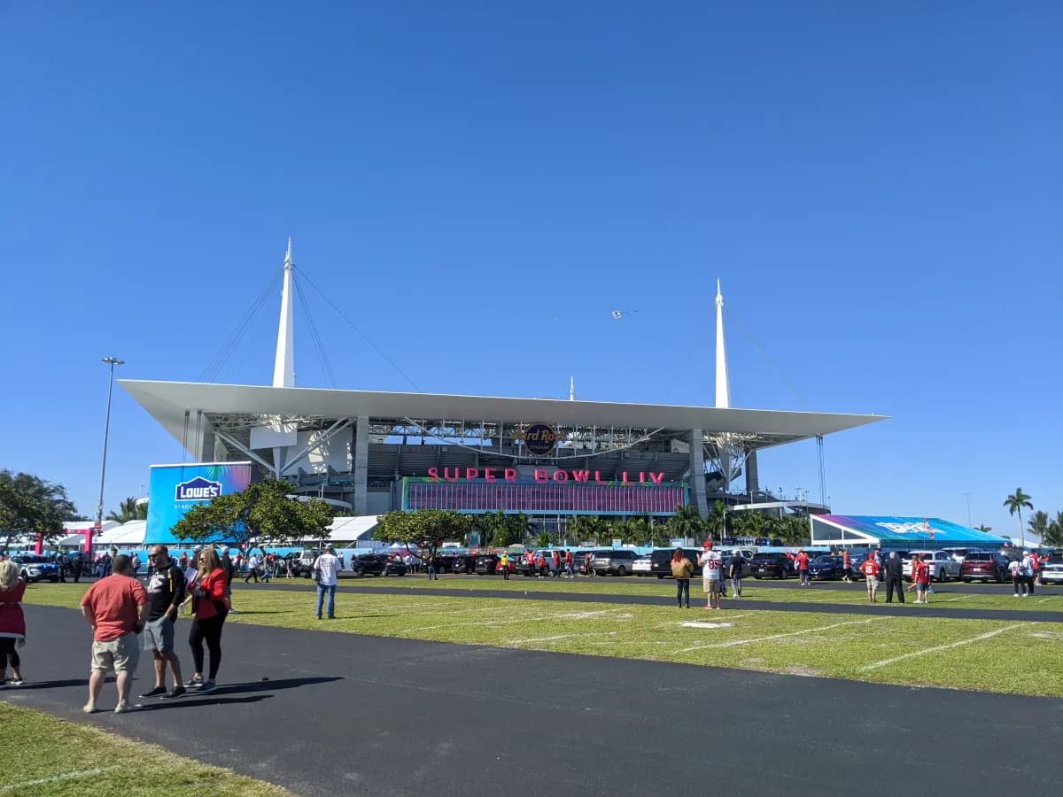 Hard Rock Stadium — Miami event transportation by Rumbatours