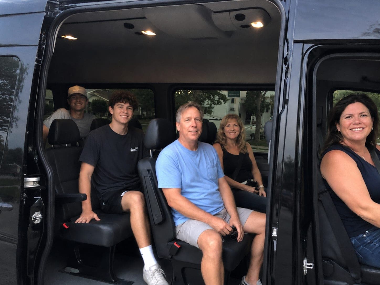 Passenger Sprinter Van — exterior view, Miami