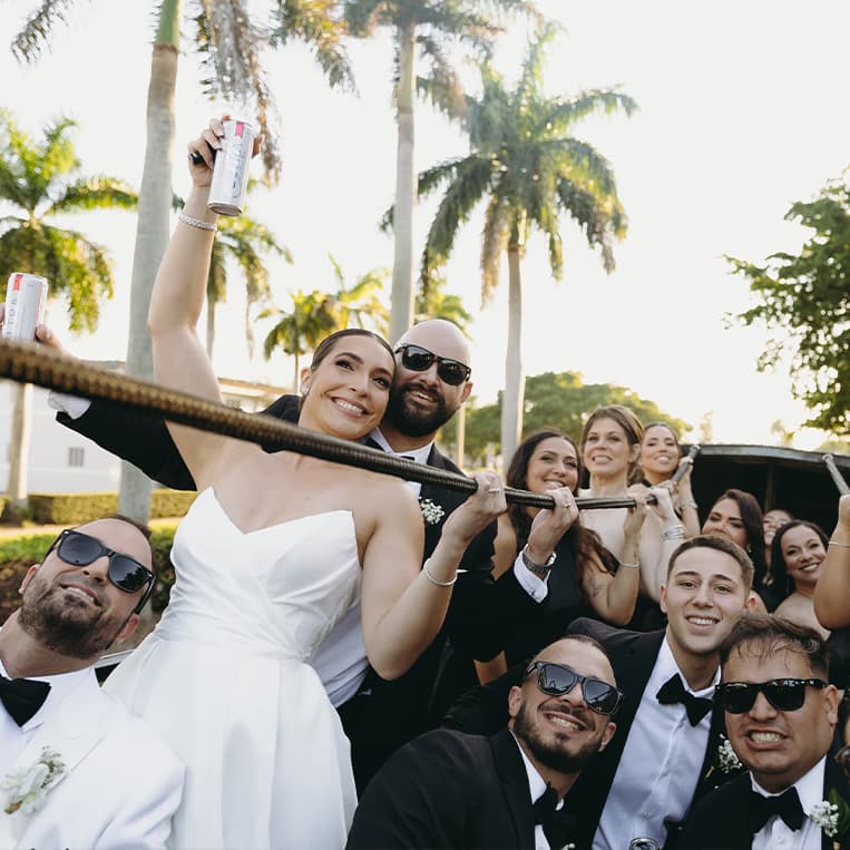 Wedding party bus Miami