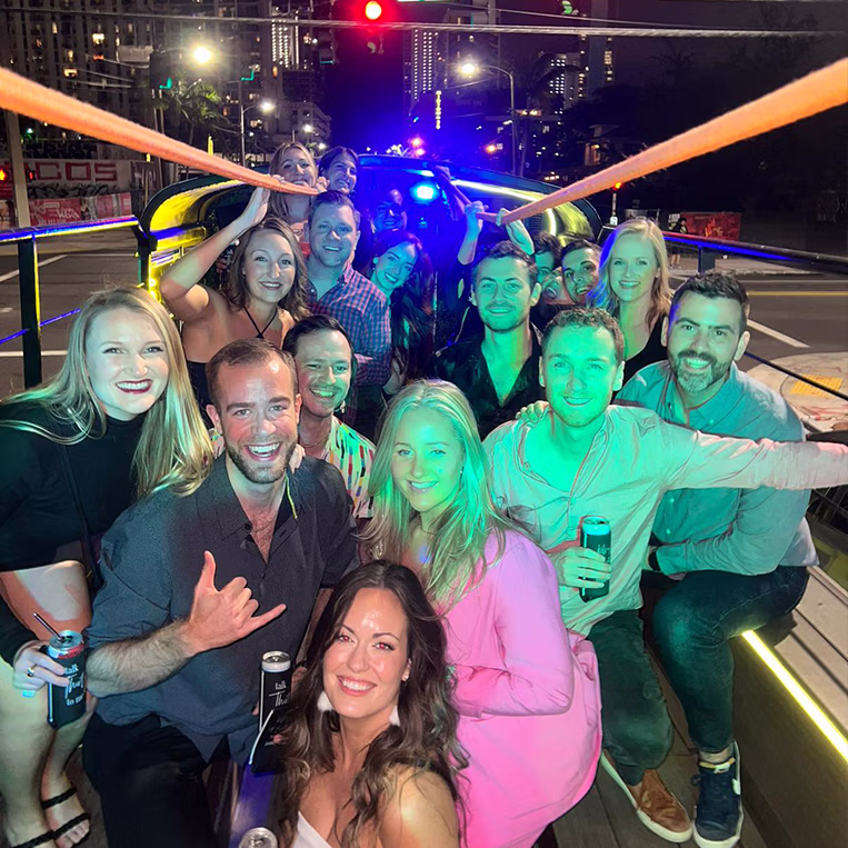 Birthday party bus Miami