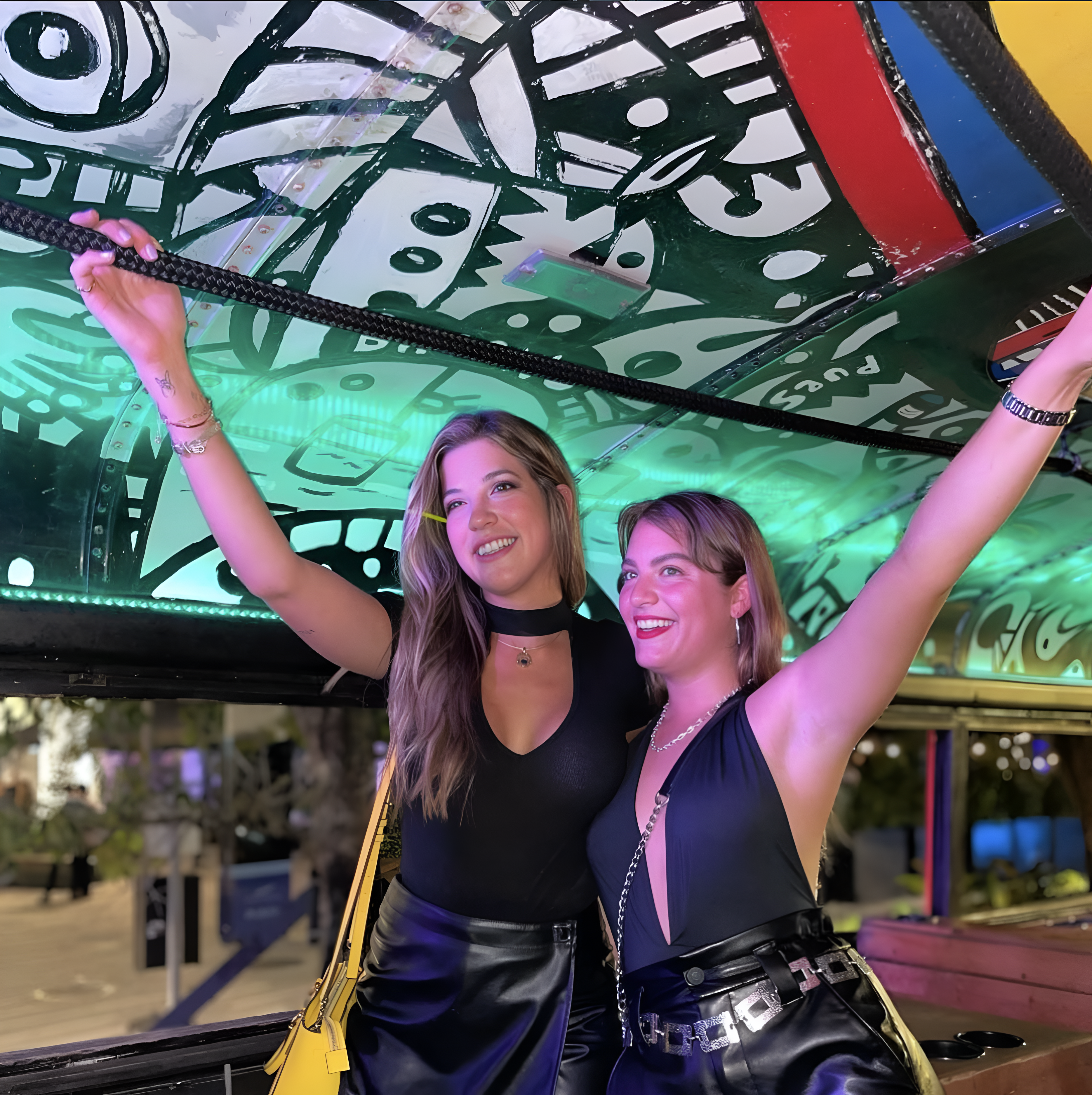 Open-air party bus experience in Orlando