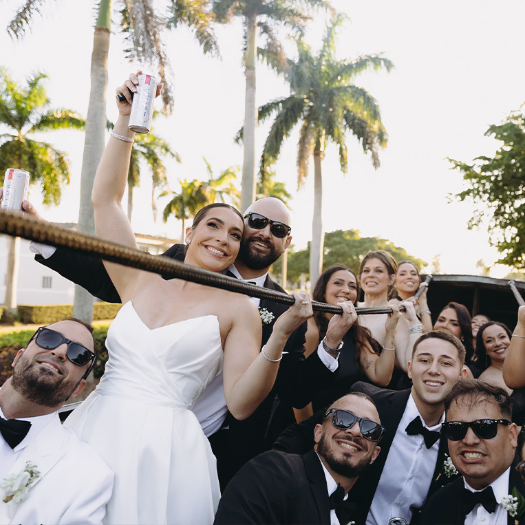 Wedding party bus Miami