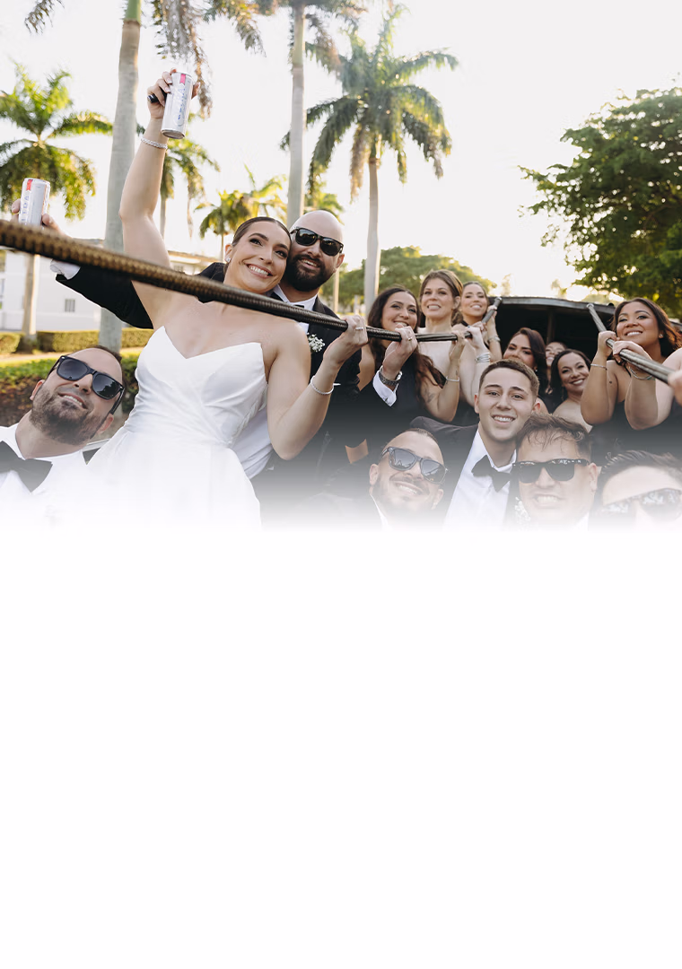 Wedding party bus Miami